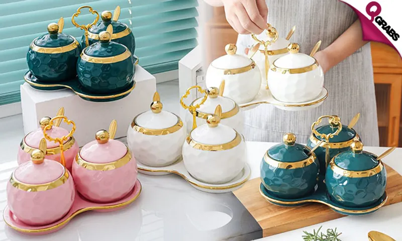3-Piece Ceramic Pot Set!